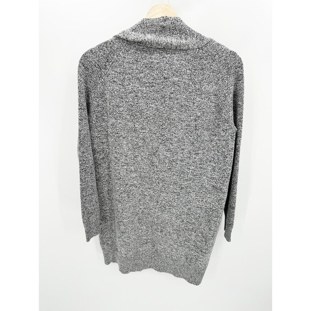 Dreamers Speckled Grey Long Sleeve Knit Cardigan Sweater Women's Size X-Small XS - Picture 2 of 8